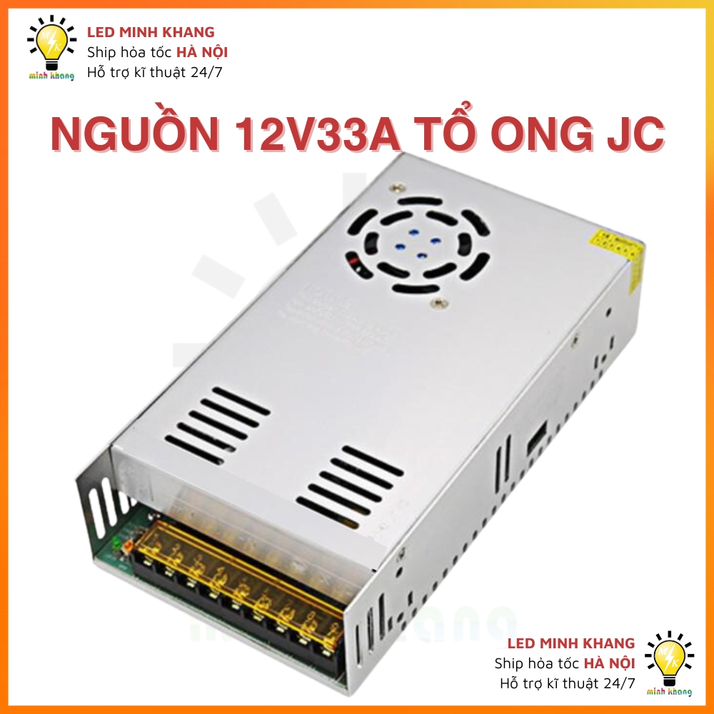 Nguồn 12V30A tổ ong chính hãng (Nguồn JC POWER)
