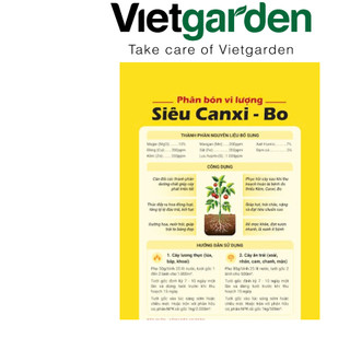 Phân bón vi lượng Siêu Canxi Bo