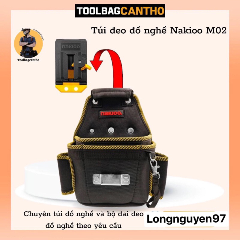 Túi đeo đồ nghề Nakioo M02