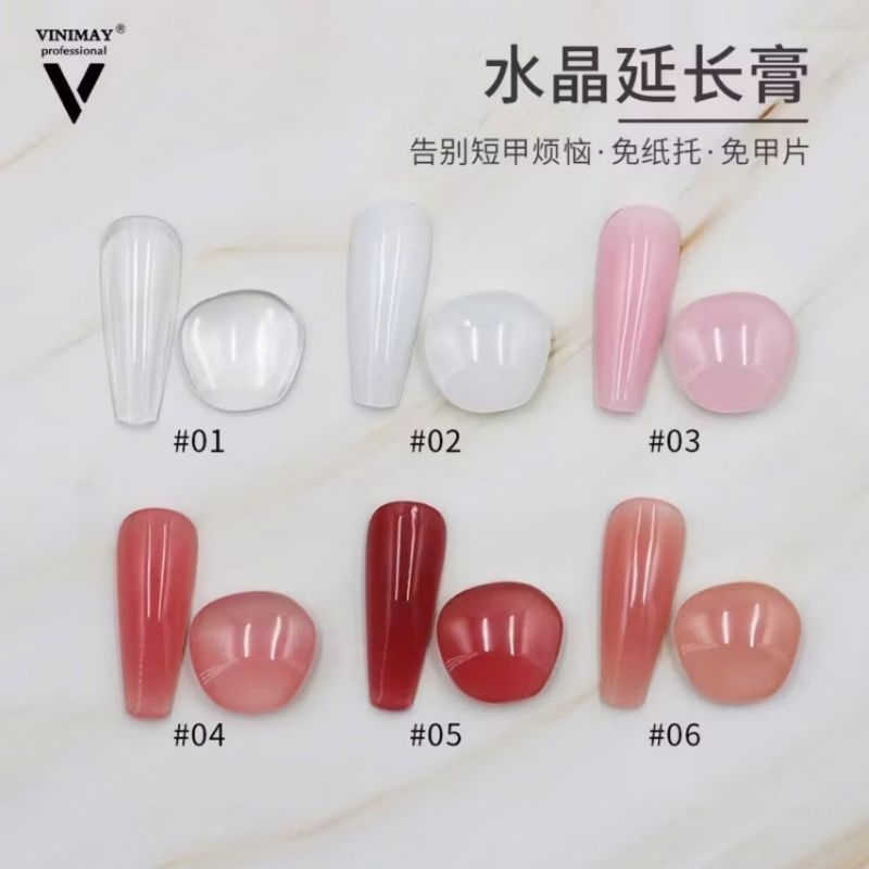 Gel gôm Vinimay, gel đắp móng.