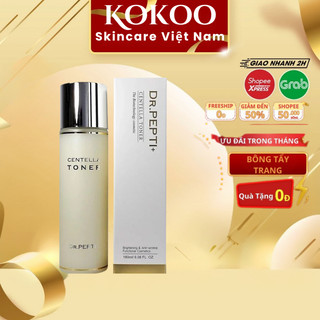 Nước Hoa Hồng Dr.Pepti Centella Toner 180ml Dưỡng Da Căng Bóng Chính Hãng Hàn Quốc