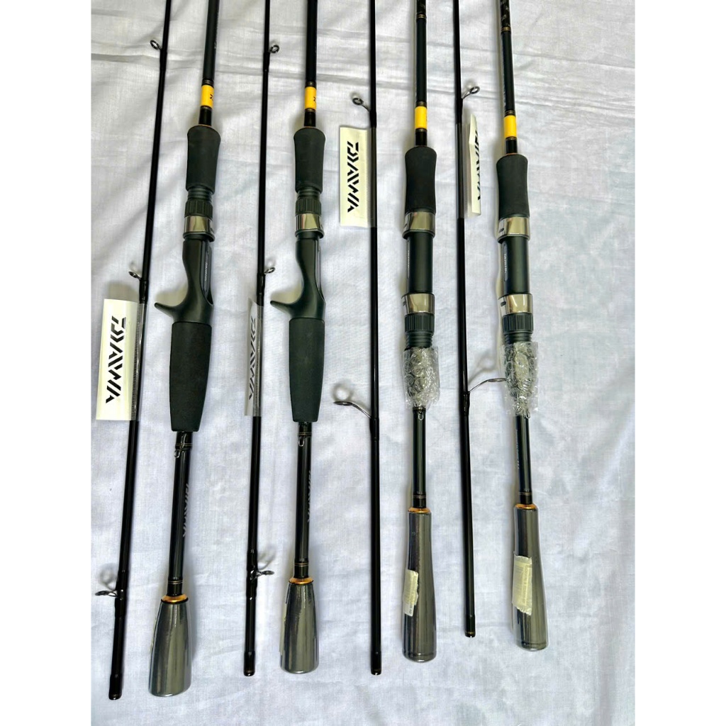 Cần câu cá - Đứng & ngang - spinning & casting - lure Daiwa Crossfire X - 1.98m(MH) ; 2.13m(MH)