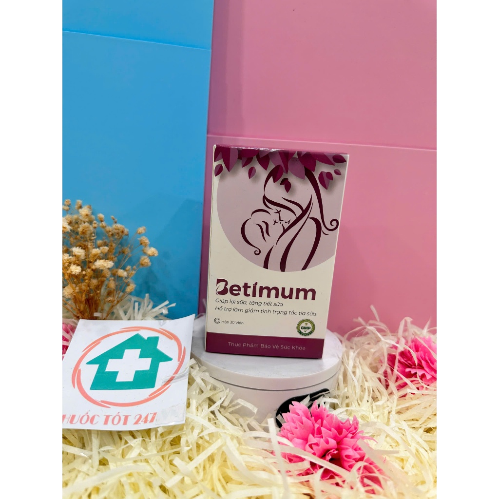 Betimum LỢI SỮA Shop Mami Mon Viên Uống Cốm Ngũ Cốc Lợi Sữa Cỏ Cà Ri Fenugreek