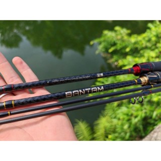 Cần lure monster BANTAM mới 2024, máy ngang & đứng