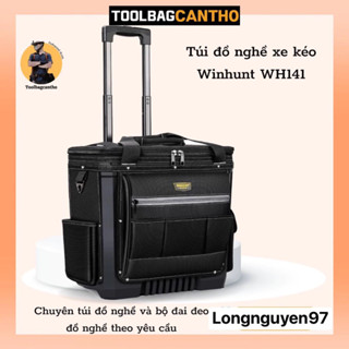  Túi đồ nghề xe kéo Winhunt WH141 đế nhựa nguyên khối 