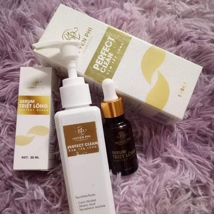 Combo Kem Tẩy Lông Huyền Phi + Serum Triệt Lông Chính Hãng Huyền Phi - 8938515976256
