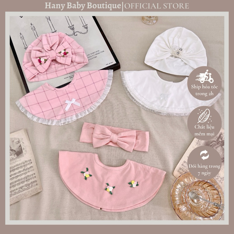 [Hany Baby] Set Tuban + Yếm Cotton