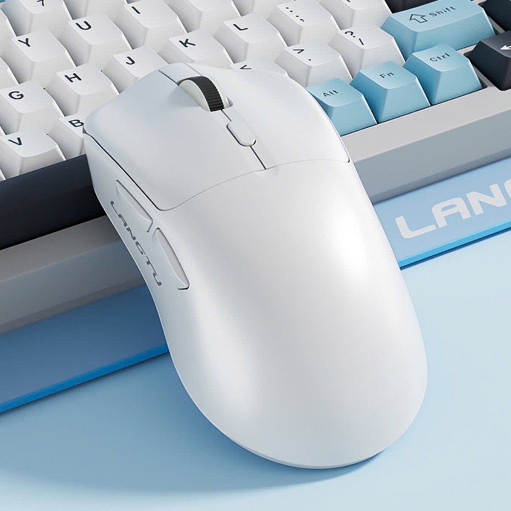 Chuột Gaming Không Dây LANGTU T6 Siêu Nhẹ Chip Paw3065 Cực Mạnh 3 Chế Độ Kết Nối Bluetooth 2.4G usb | BigBuy360 - bigbuy360.vn