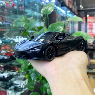 Mô hình xe Mclaren 720S tỉ lệ 1:32 hãng JINLIFANG có đèn led và âm thanh