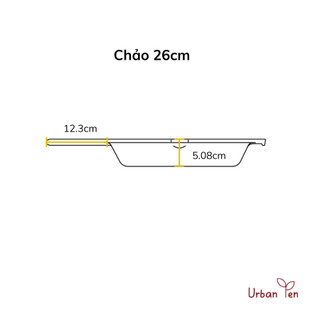 Chảo Gang Thô Lodge 26cm sản xuất tại Mỹ
