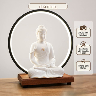  Tượng Phật A Di Đà Gốm Cao Cấp Tượng Phật Nhà Mình Ngài A Di Đà Tượng Phật Thờ Trang Trí Góc An 