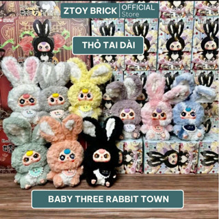  Baby Three Lily Rabbit Town Plush Limited BLIND BOX - THỎ THỊ TRẤN  LÀM QUÀ TẶNG MÓC KHÓA TRƯNG BÀY - BLIND BOX 
