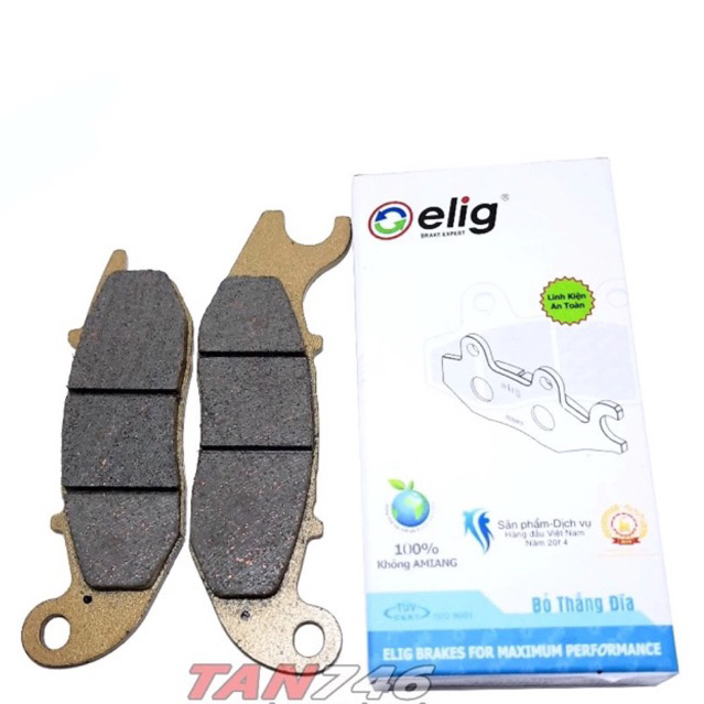 Má phanh trước Sh mode ABS chính hãng elig , bố thắng đĩa honda