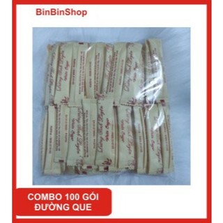Đường Que Cà Phê 6gr ( Combo 100 gói/bịch ). - Đường trắng