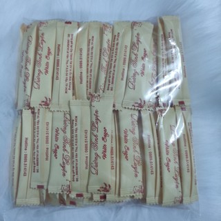 ( Combo 100 gói/bịch ) Đường Que Cà Phê 6gr - Đường Trắng