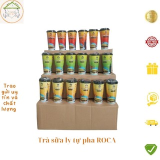 [THÙNG 24 LY ] Trà sữa tự pha ROCA 600ml 3 vị