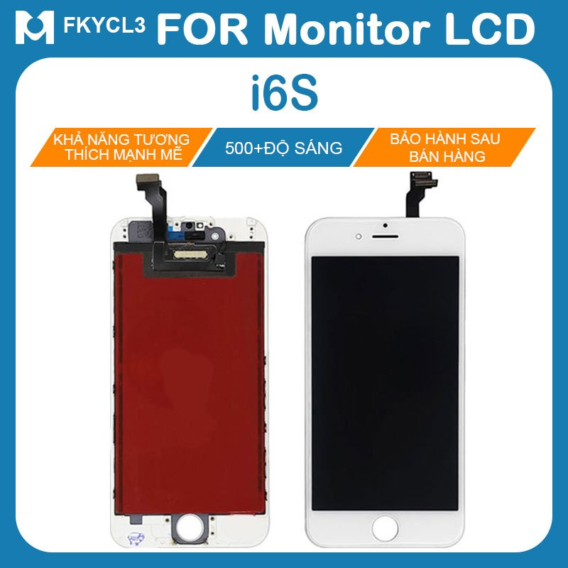Màn hình chất lượng màn hình LCD với bộ số hóa màn hình cảm ứng 3D cho I6S