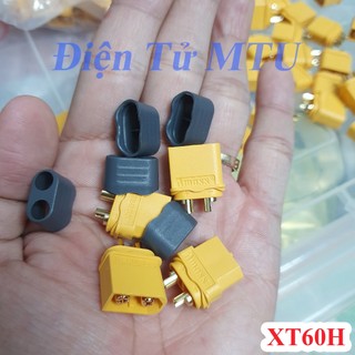 Jack cắm XT60H có chụp bảo vệ ( Jack Cắm Pin Lipo, Nối Nguồn Điện, Pin)