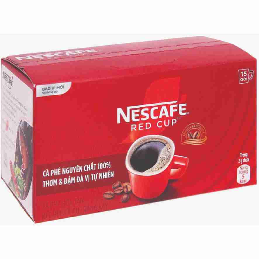 Cà phê đen NesCafé Red Cup 30g
