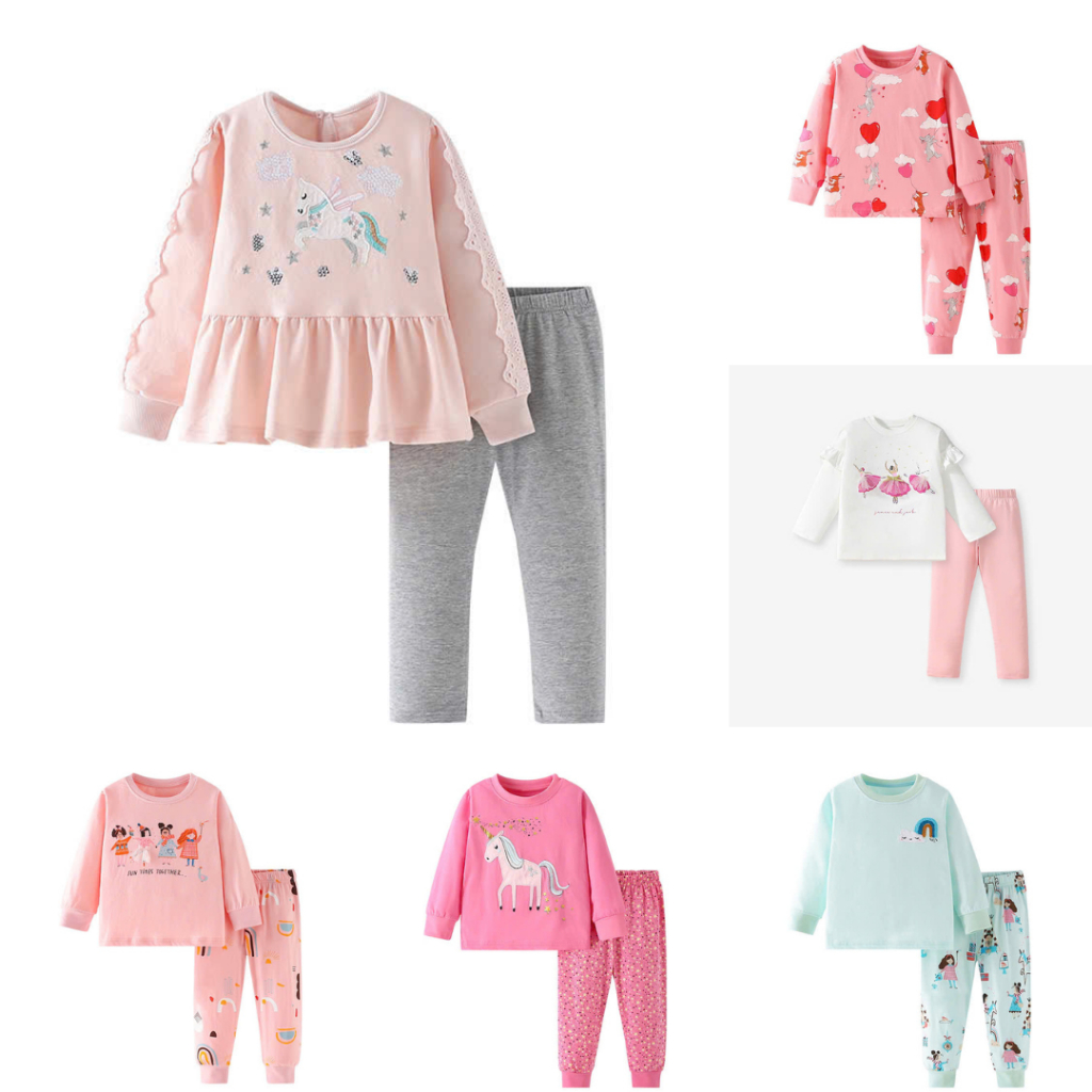 BST bộ thu đông bé gái Malwee nhiều mẫu mềm mại dễ thương 2 - 7 tuổi P9 - Little Maven Chính Hãng