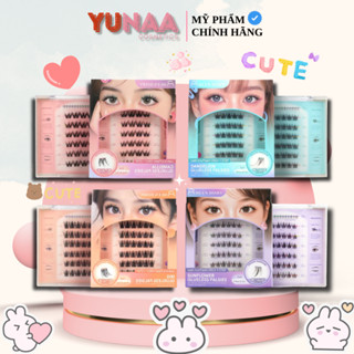   Y278  Mi Giả Không Cần Keo MLEN DIARY   Bộ Sưu Tập Các Loài Hoa   - Mi Cụm Mềm Mại Tự Nhiên Có Thể Tái Sử Dụng 