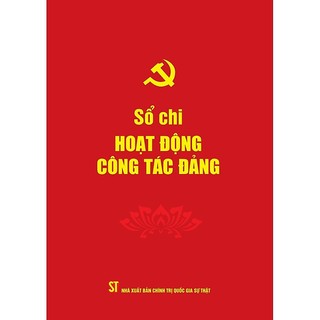 Sách Sổ chi hoạt động công tác đảng