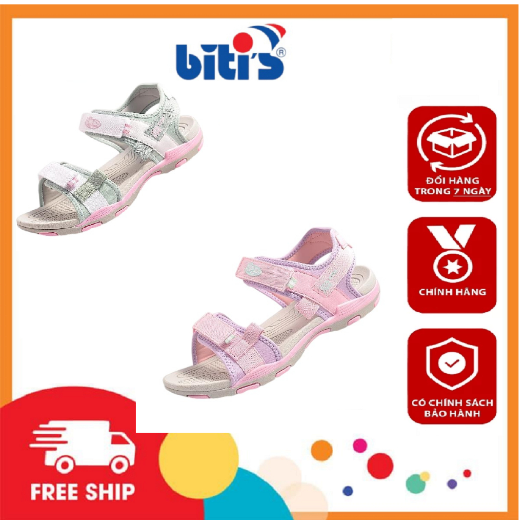 Sandal Biti's Bé Gái Cool Kids Club BYG000400 Siêu Bền Chống Trượt