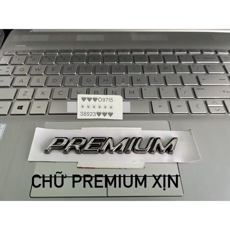 LOGO CHỮ PREMIUM XỊN CHÍNH HÃNG