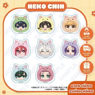 [TẶNG KÈM SLEEVES] Block BlueLock mèo đáng yêu
