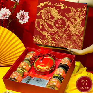 Set Quà Tết Doanh Nghiệp 2025 Hafood,  Hộp Quà Tết  Tặng Đối Tác , Công Ty Cao Cấp