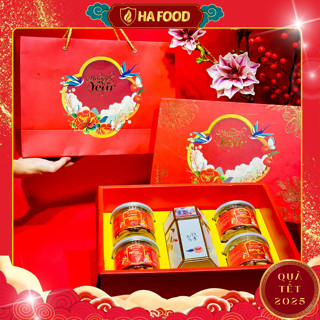 Bộ Quà Tết Cao Cấp 2025 Hafood Tặng Đối Tác Doanh Nghiệp, Trao Tặng Thành Công