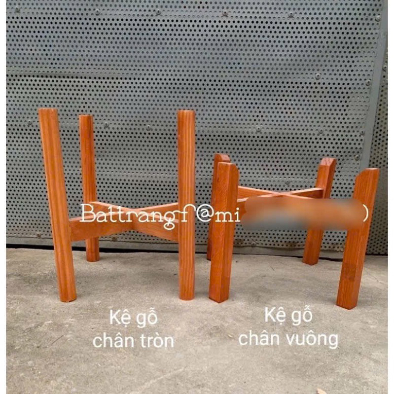 Chân kệ gỗ(phụ kiện bình nước)