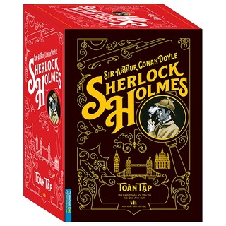 Hộp - Sherlock Holmes toàn tập - (hộp 3 tập bìa cứng)