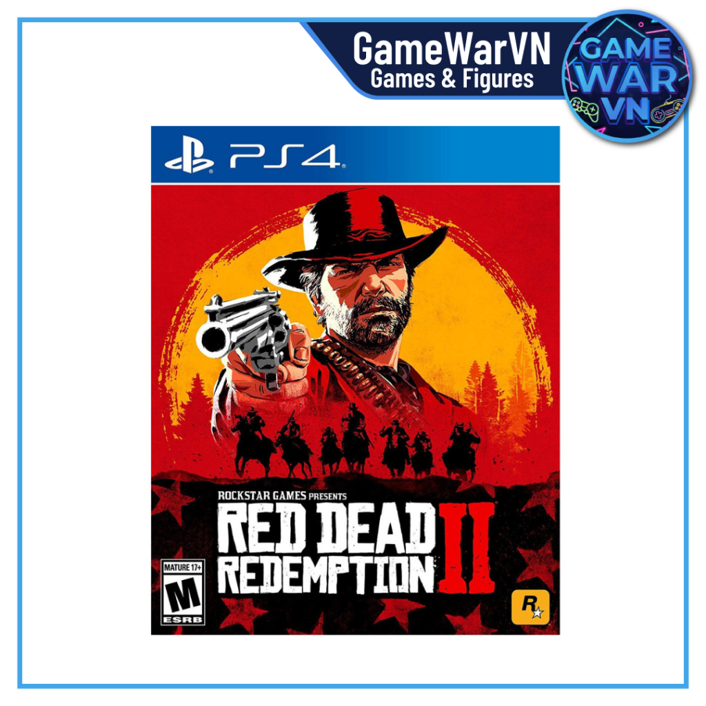 Đĩa Game PS4 - Red Dead Redemption 2