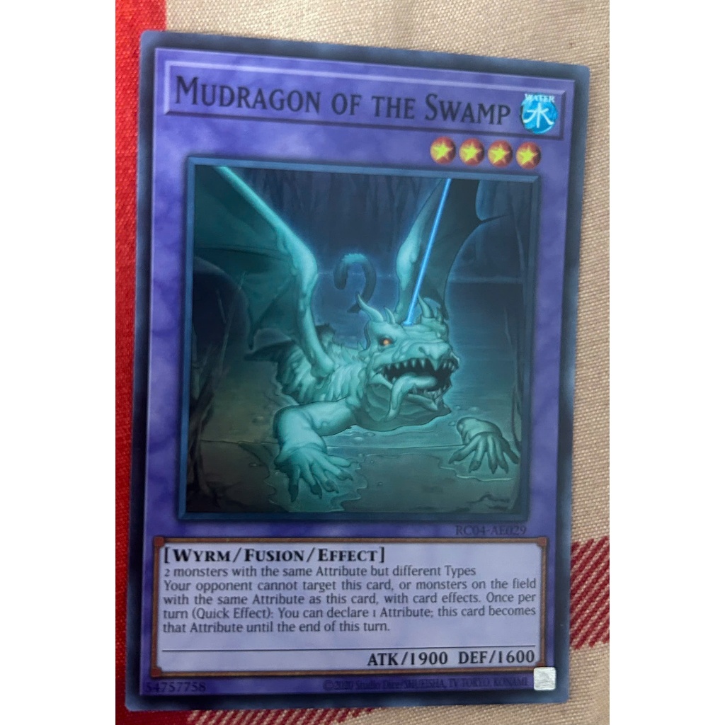 Thẻ bài Yugioh - RC04-AE029 Mudragon of the Swamp (SR)