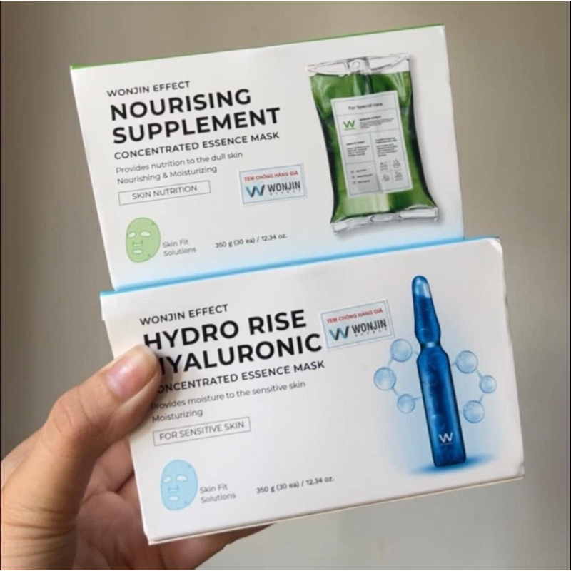 MASK WONJIN CONCENTRATED ESSENCE (HỘP 30 MIẾNG)