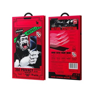 Kính Cường Lực Chống Nhìn Trộm 360 độ Chống Vân Tay WTP - 089 Siêu Mượt cho Iphone 13 14 15 16 Pro Max