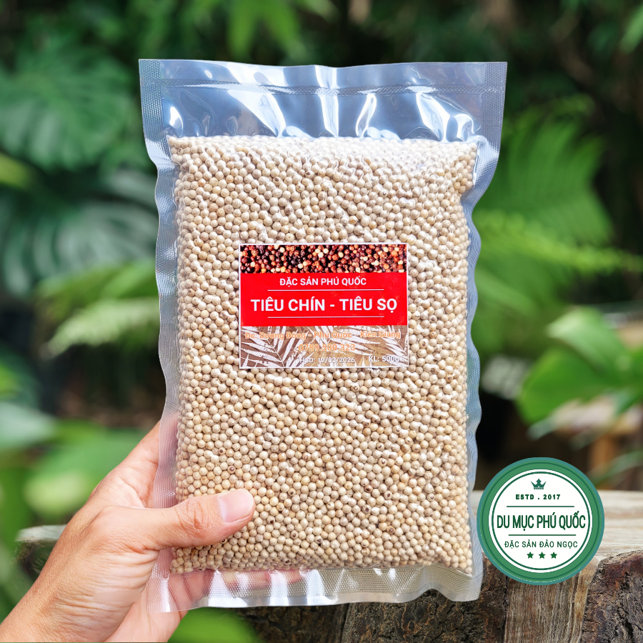 Tiêu Sọ Trắng - Đặc Sản Phú Quốc (500g)