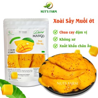 Xoài sấy dẻo Muối ớt Nut Farm, chua chua cay cay