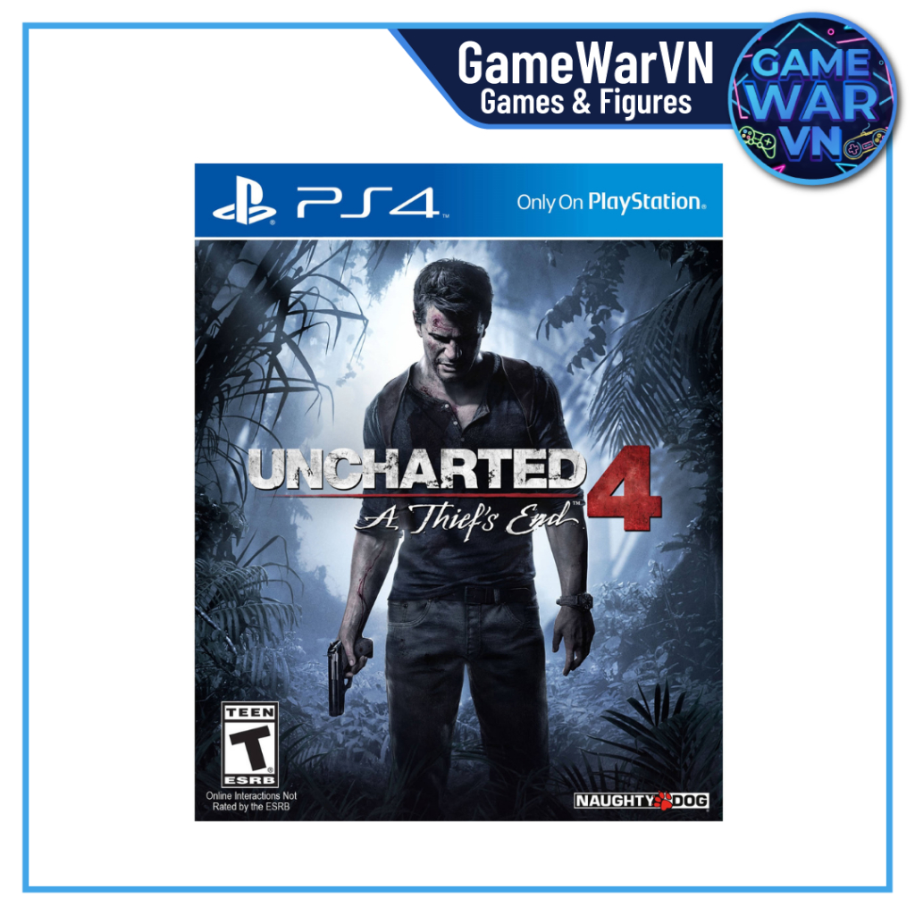 Đĩa Game PS4 - Uncharted 4: A Thief's End