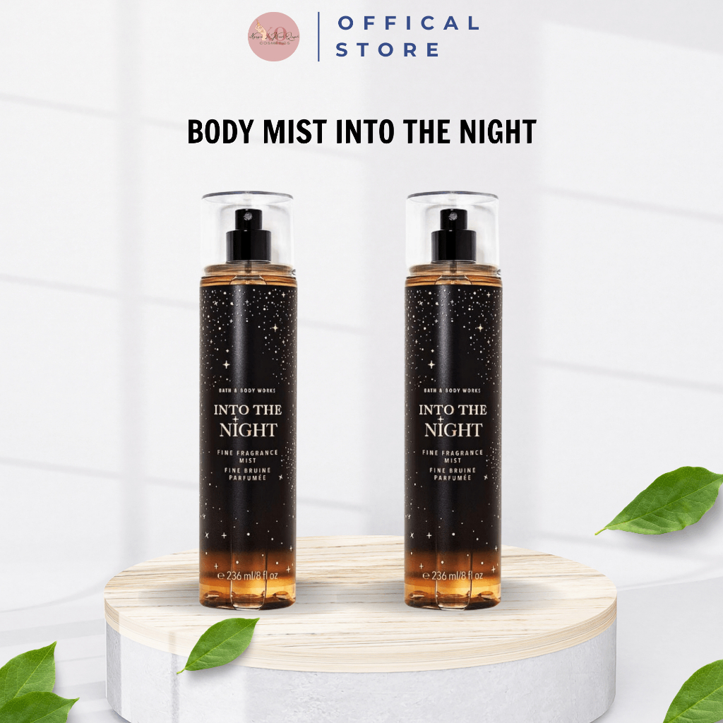 Xịt thơm body Bath And Body Work Into The Night 236ml xịt khử mùi toàn thân