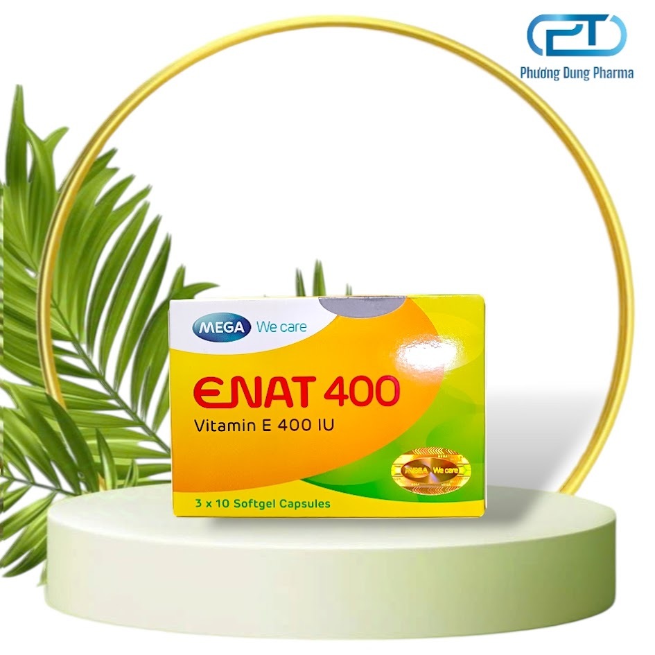 Enat 400 iu Vitamin E Mega we care [ Hàng Chính Hãng ]✅