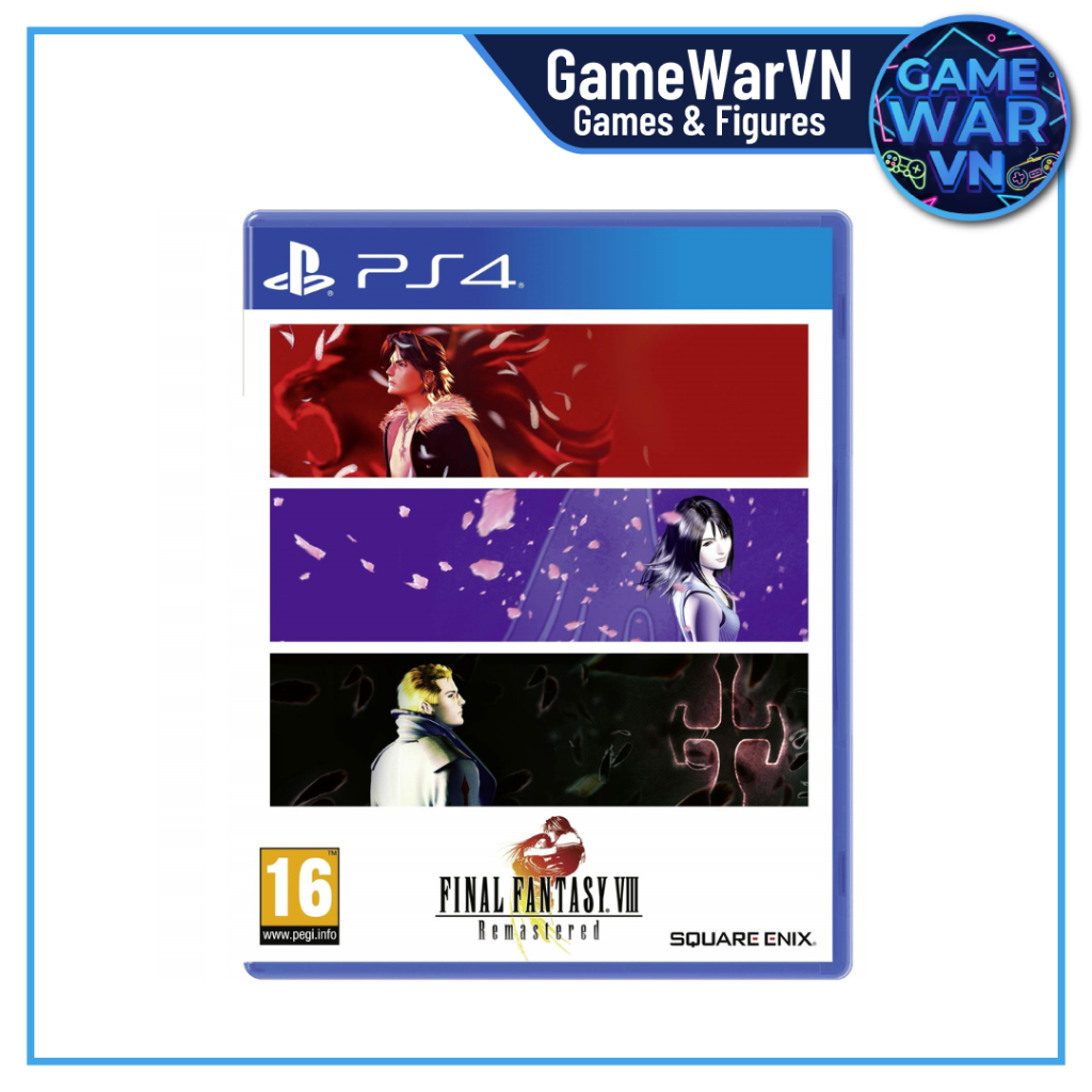Đĩa Game PS4 - Final Fantasy VIII Remastered