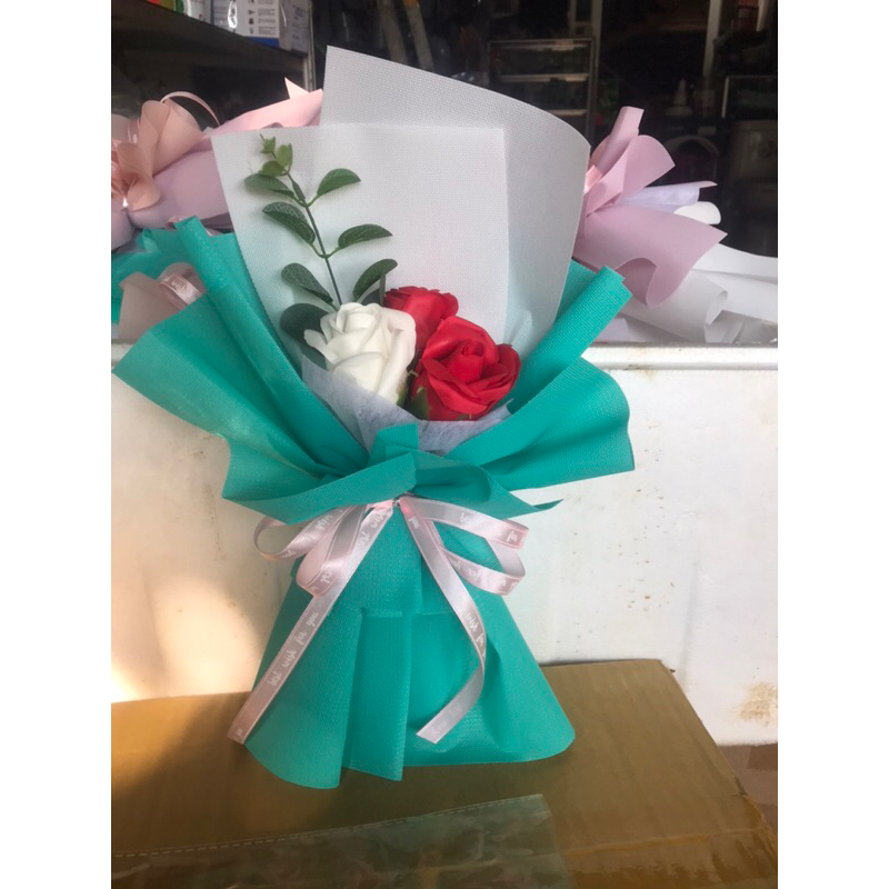 Bó hoa sáp, hoa nhũ 1 bông 3 bông