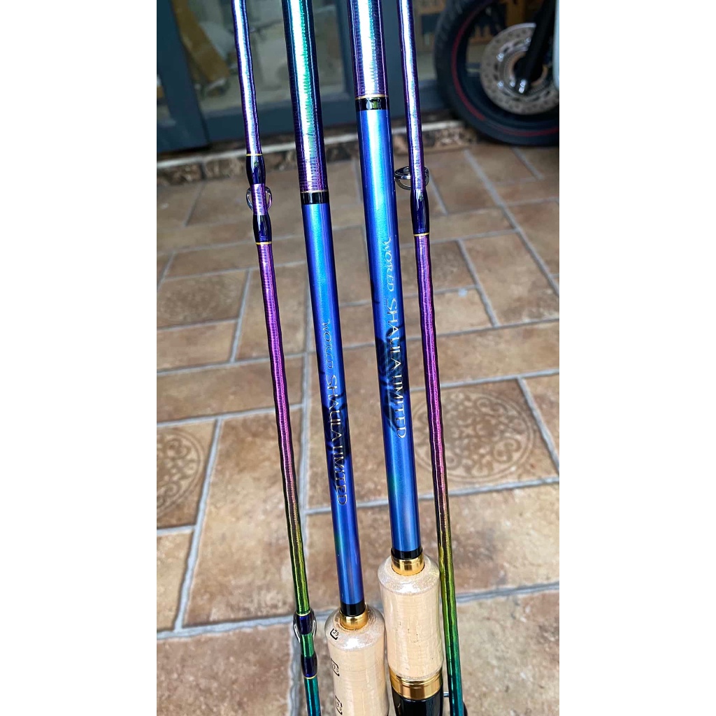 CẦN CÂU LURE LÓC, CÁ TRÊ, LURE JIG BIỂN WORLD SHAULA LIMITED