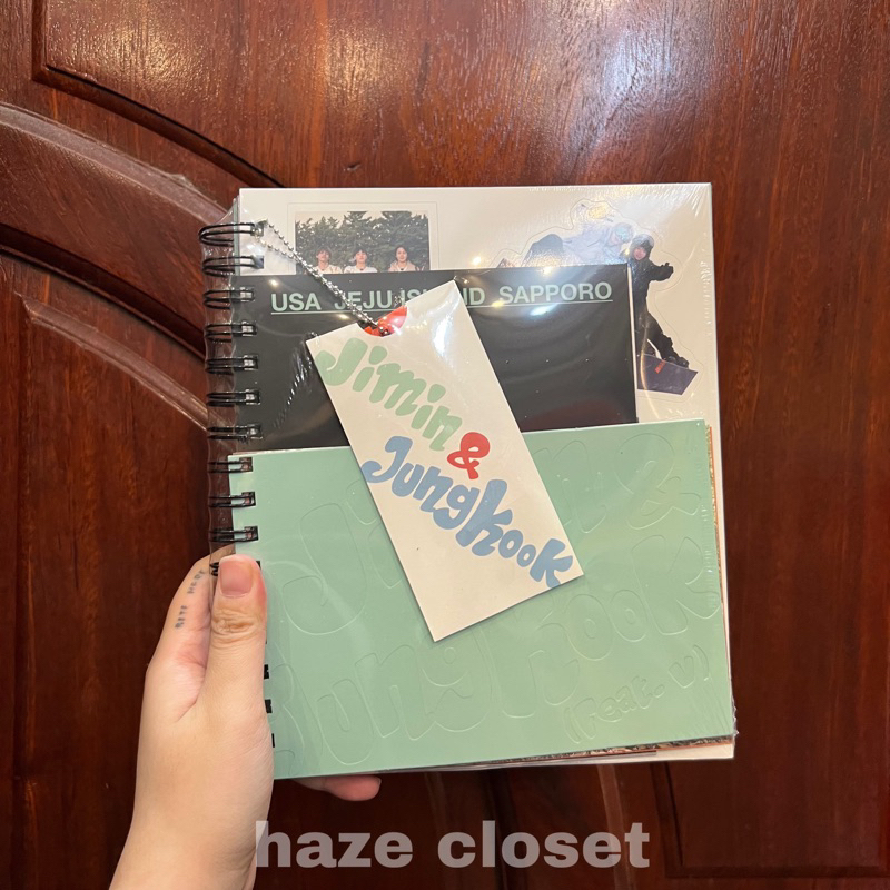 Photobook BTS JIMIN & JUNGKOOK [ ARE YOU SURE ? ] Nguyên Seal