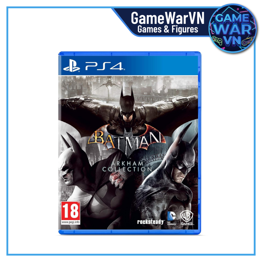 Đĩa Game PS4 - Batman Arkham Collection