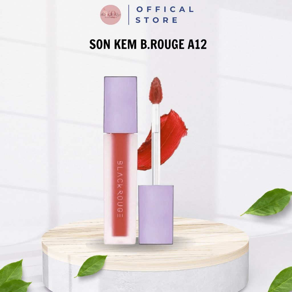 Son kem Black Rouge A12 Đỏ nâu gạch làm sáng da