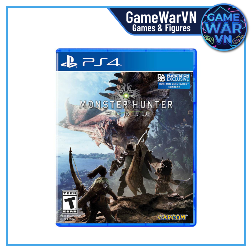 Đĩa Game PS4 - Monster Hunter World