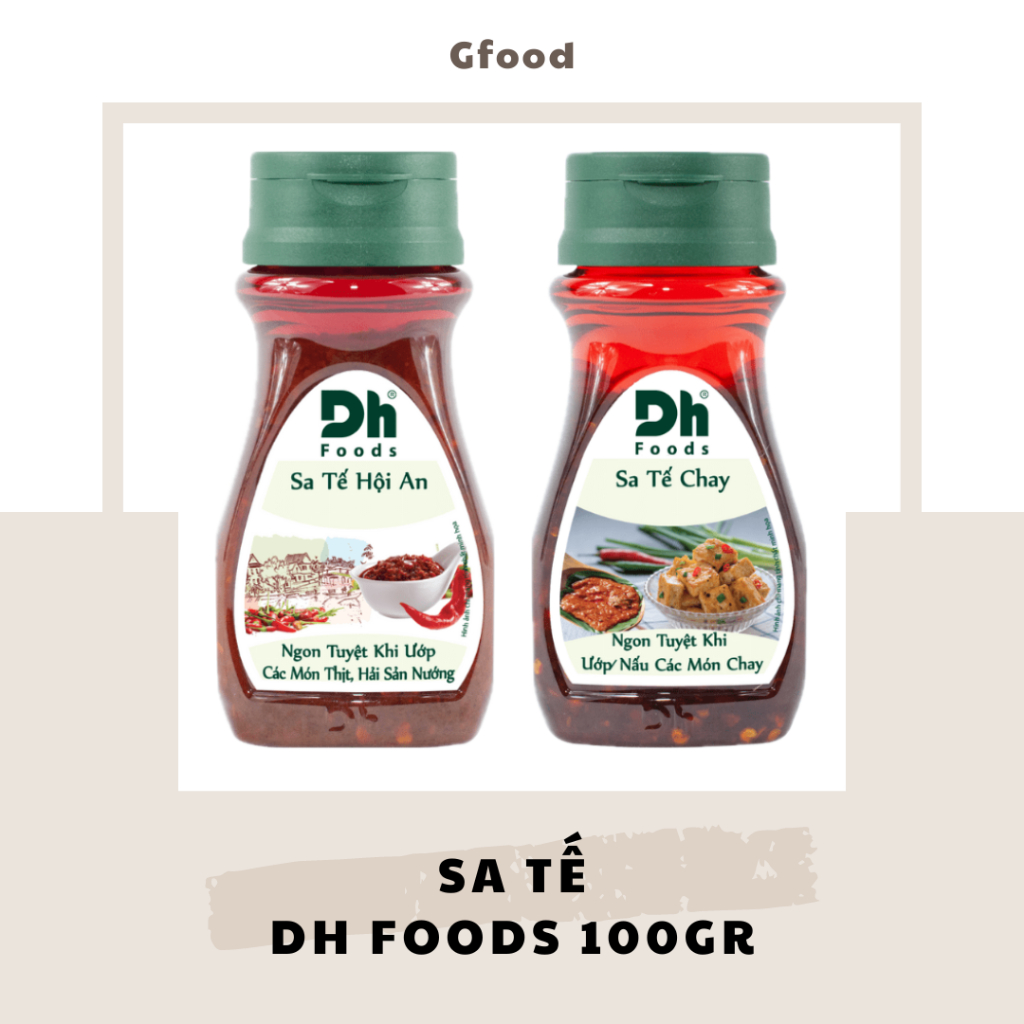 Dh Foods Sa Tế Chay & Sa Tế Hội An 100gr